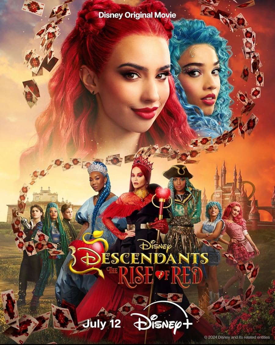 دانلود دوبله فارسی فیلم Descendants: The Rise of Red 2024